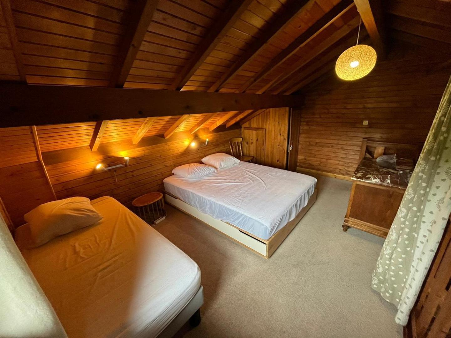 Chalet Bois Vue Panoramique : 2 Logements Et Sauna บูสซอง ภายนอก รูปภาพ